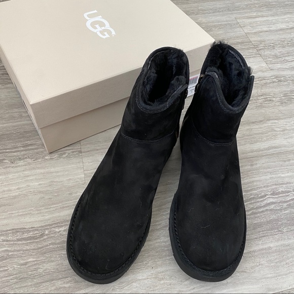 UGG Abree II Genuine Sheepskin Mini Boot - Picture 4 of 9